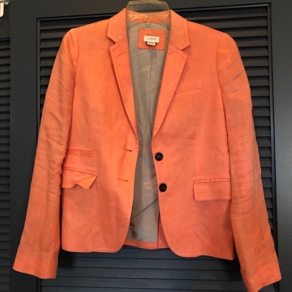 J. Crew Linen Blazer